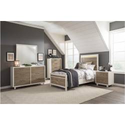 2056T-1*4 4PC SETS Twin Bed + NS + D + M