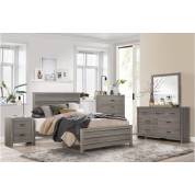 1902K-EKGr Waldorf Eastern King Bedroom Set - Gray Tone