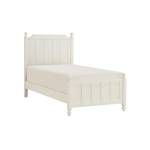 1803WT-1* Twin Bed, White Wellsummer
