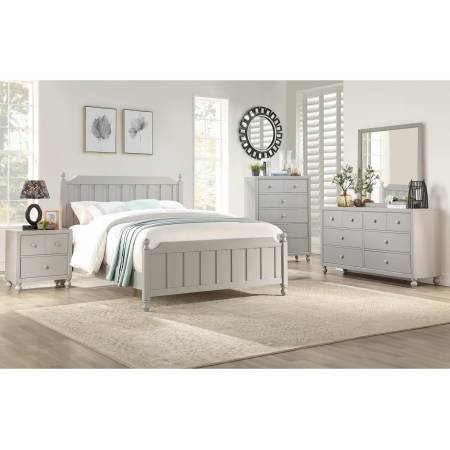 1803GY-1*4 4PC SETS Queen Bed + NS + D + M
