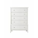 1730WW-9 Cotterill Chest - White Finish over Birch Veneer