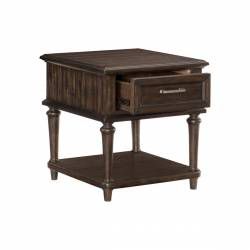 1689-04 End Table with Functional Drawer Cardano