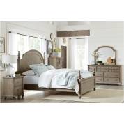 1688-QGr Grayling Downs Queen Bedroom Set - Driftwood Gray