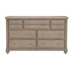 1688-5 Grayling Downs Dresser - Driftwood Gray