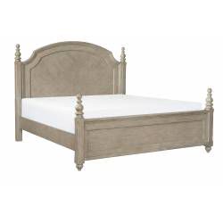 1688-1 Grayling Downs Queen Bed - Driftwood Gray