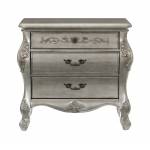 1681-4 Brigette Night Stand - Silver-Gray
