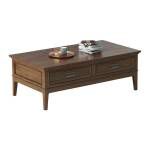 1649-30 Cocktail Table With Two Functional Drawer Frazier Park