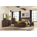 1648-QGr Parnell Queen Bedroom Set - Rustic Cherry