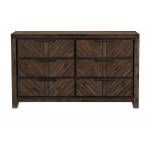 1648-5 Parnell Dresser - Rustic Cherry