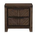 1648-4 Parnell Night Stand - Rustic Cherry