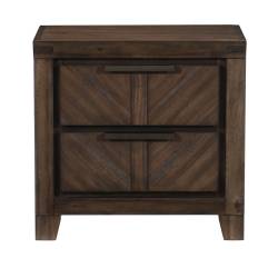 1648-4 Parnell Night Stand - Rustic Cherry