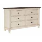1626-5 Weaver Dresser - Antique White