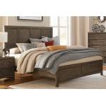 1619K-1EK Seldovia Eastern King Bed - Brown Gray
