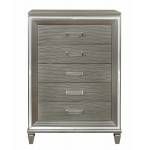 1616-9 Tamsin Chest - Silver-Gray Metallic
