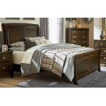 1615K-1EK* Eastern King Sleigh Bed - Cherry Fostoria