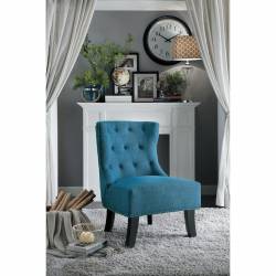 1167BU-1 Accent Chair, Blue Paighton