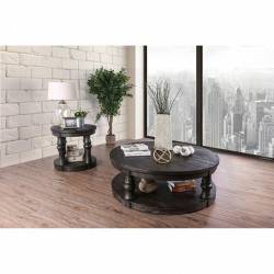 CM4424GY MIKA 2PC SETS END TABLE + COFFEE TABLE