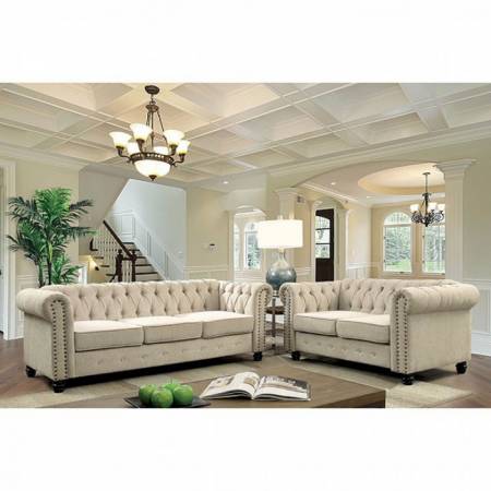 CM6342IV WINIFRED 2PC SETS SOFA + LOVE SEAT