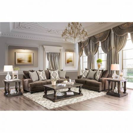 SM3075 PAULINE 2PC SETS SOFA + LOVE SEAT