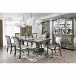 CM3350GY ALPENA 7PC SETS DINING TABLE + 4 SIDE CHAIR + 2 ARM CHAIR