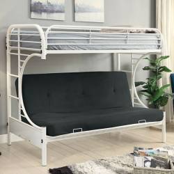 CM-BK932-WH OPAL TWIN/TWIN BUNK BED