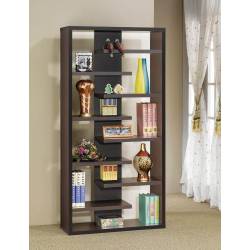 800265 Casual Dark Cappuccino Bookcase