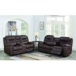 603331PP-S2 Hemer 2-Piece Power^2 Living Room Set Chocolate