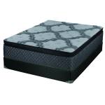 350393KW Jayden 15.5" California King Mattress Grey And Black
