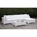 CM-OS2128WH-SET12 SOMANI II L-SECTIONAL W/ RIGHT CHAISE + COFFEE TABLE