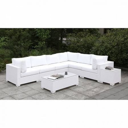 CM-OS2128WH-SET10 SOMANI II L-SECTIONAL + COFFEE TABLE