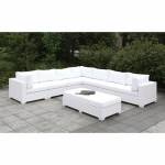 CM-OS2128WH-SET9 SOMANI II LARGE L-SECTIONAL + BENCH