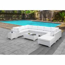 CM-OS2128WH-SET2 SOMANI II U-SECTIONAL + COFFEE TABLE