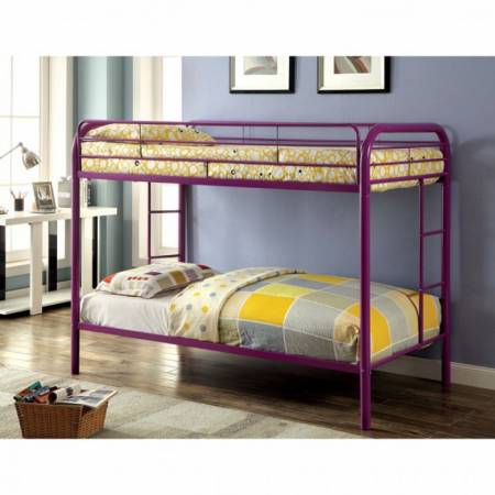 RAINBOW TWIN/TWIN BUNK BED CM-BK1032-PR