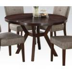 16250 ESPRESSO DINING TABLE, 48"DIA