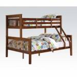 02417A HALEY TWIN/FULL BUNKBED