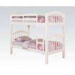 02354 HEARTLAND WHITE T/T BUNK BED