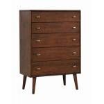 Wenham 5-Drawer Chest Burnt Sugar 222605