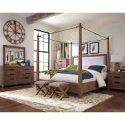 Madeleine Rustic Smoky Acacia Eastern King Four-P 203541KE-S4
