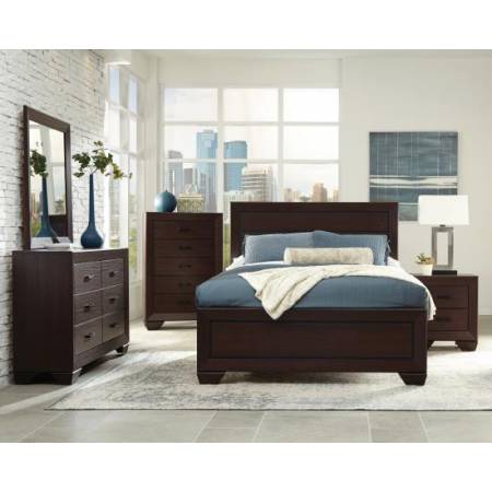 Fenbrook Transitional Dark Cocoa Eastern King Four 204391KE-S4