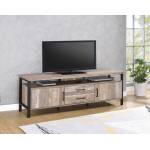 71″ TV Console Weathered Oak 722573