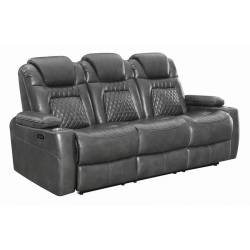 Korbach Upholstered Power^2 Sofa Charcoal 603414PP