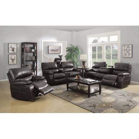 Willemse 3 Piece Reclining Living Room Set 3PC (SOFA + LOVE + RECLINER) 601931-S3