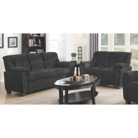 Clemintine Grey Three-Piece Living Room Set 506574-S3