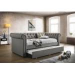 Kepner Grey Chesterfield Daybed 300549