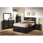 Briana 5 Piece King Storage Bedroom Collection (KE.BED,NS,DR,MR,CH) 202701KE-S5