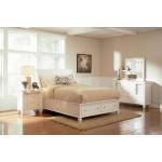 Sandy Beach 4 Piece King Bedroom Collection (KE.BED,NS,DR,MR) 201309KE-S4