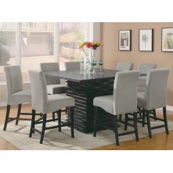 Stanton Contemporary Black Counter-Height Table and Chair Sets