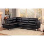Soyer Sectional Sofa - Dark Brown