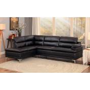 Soyer Sectional Sofa - Dark Brown