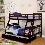CM-BK633EX-TF EMILIE TWIN/FULL BUNK BED